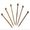 Bat Bun Cover Hair Slider with Chopstick view 3
