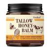 VREKEF Beef Tallow for Skin (4.2 oz) Tallow and Honey Balm for Face & Body  Grass-Fed Tallow with Beeswax, Sea Buckthorn Oil, Shea Butter, Vitamin E  Natural Moisturizer view 1
