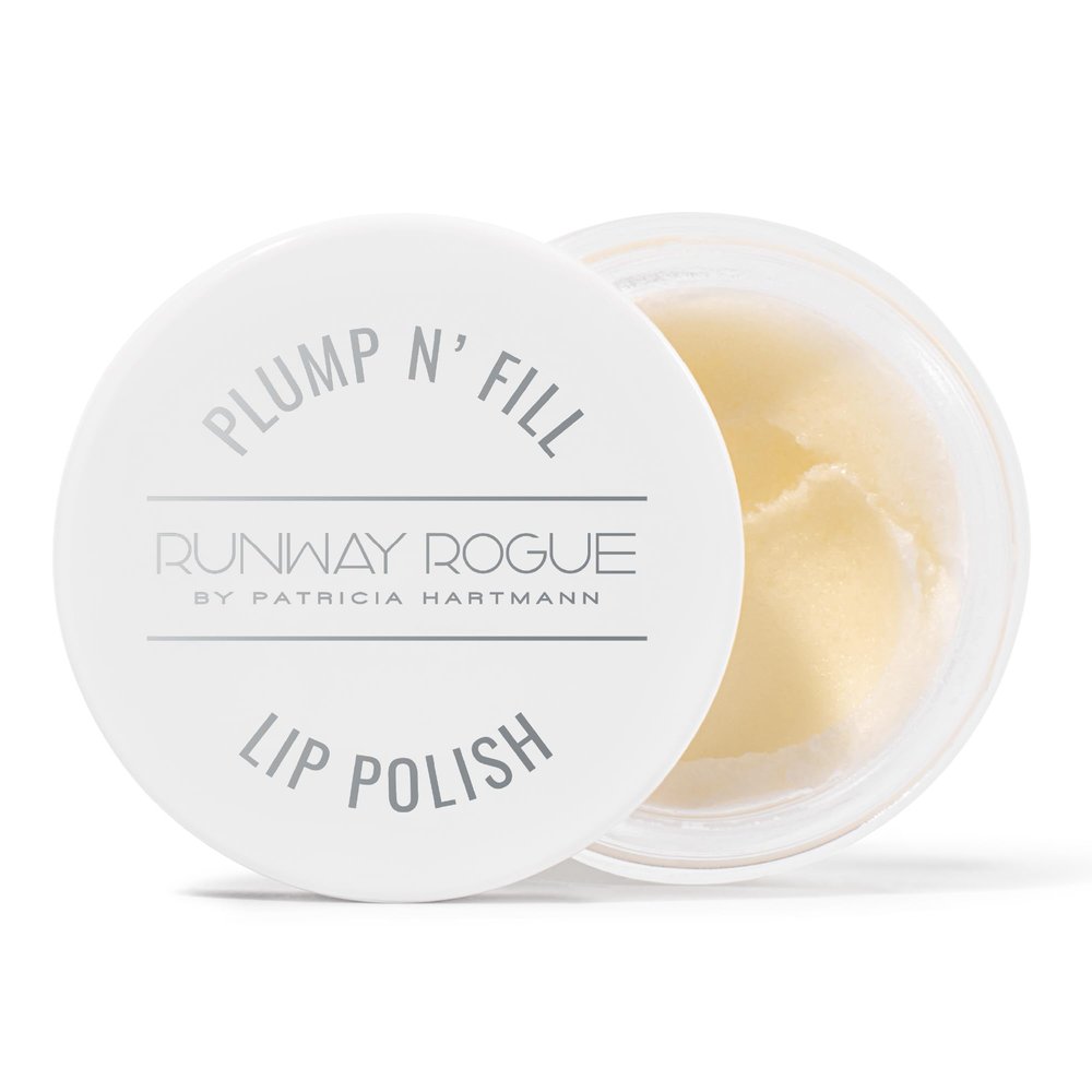 Runway Rogue Plump N Fill Lip Polish, Exfoliating Lipcare Scrub for Smooth, Soft Lips, 3.35 Ounces
