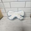 Blue Bow Container of Cotton Pads view 4