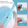 Epilator for Women 4 in 1 Waterproof Electric Hair Removal with 3 Heads Rechargeable Facial Hair Remover for Nose Eyebrow Face view 3