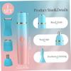 Epilator for Women 4 in 1 Waterproof Electric Hair Removal with 3 Heads Rechargeable Facial Hair Remover for Nose Eyebrow Face view 4
