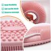 2Pcs Silicone Body Scrubbers Soft Silicone Loofah with Handle Gentle Exfoliating Body Scrubber for Sensitive Skin Women Men Kid Scrubber view 3
