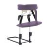 KiBcsLic Mattress Top Massage Kit Adjustable Headrest Massage SPA Portable Sturdy Face Down Pillow with Armrest, Purple view 1
