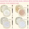FNOLECY Highlighter Makeup, Face Highlighter Palette Powder with Dual-Ended Brush, Natural Radiant Finish Long Lasting view 2