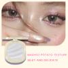 FNOLECY Highlighter Makeup, Face Highlighter Palette Powder with Dual-Ended Brush, Natural Radiant Finish Long Lasting view 3