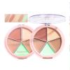 5 Colors Cream Contour Palette - Multi-Use Pot Concealer, High-Pigmented, Full Coverage & Crease-Proof, Lightweight, Face Tone Corrector, Buildable Suitable for Neutral and Warm Tones view 1