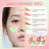 5 Colors Cream Contour Palette - Multi-Use Pot Concealer, High-Pigmented, Full Coverage & Crease-Proof, Lightweight, Face Tone Corrector, Buildable Suitable for Neutral and Warm Tones view 2