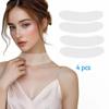 ZREVSB Reusable Silicone Neck Patches - 4 Pcs Overnight Use for Neck Firming & Tightening, Reduce Wrinkles for Youthful Look, Long-Lasting Supply view 3