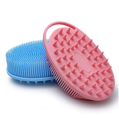 2 pcs Silicone loofahSilicone Body Scrubber Used for Back Massage, Bathing, and Washing Sweat and Dirt from The Body