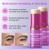 2 PCS Multi Balm, Volume Multi Balm Stick, Collagen Moisturizing Stick for Face, Eyes, Neck, Lips, Hydrating And Firming Skin, For Most Skin Types,Purple view 3