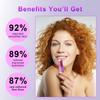 2 PCS Multi Balm, Volume Multi Balm Stick, Collagen Moisturizing Stick for Face, Eyes, Neck, Lips, Hydrating And Firming Skin, For Most Skin Types,Purple view 4