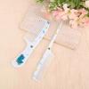2pcs Baby Hair Comb Set, Blue Dinosaur Mini Fine Tooth & Rat Tail Comb view 4