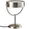 EMMUZMJVJ Makeup Mirror with Light and Magnification, 8 Inch Brass Double Sided Countertop Vanity Mirrors, 360 Rotation LED Lighted Cosmetic,Black,7X(Nickel,5X) view 4