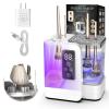 5-in-1 Electric Makeup Brush Cleaner & Dryer Machine- Portable Automatic USB Cosmetic Brushes Cleaner Tool with Deep-Clean Silicone Brush for All Size Brushes (Contour, Eyeshadow, Blush) view 1