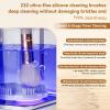 5-in-1 Electric Makeup Brush Cleaner & Dryer Machine- Portable Automatic USB Cosmetic Brushes Cleaner Tool with Deep-Clean Silicone Brush for All Size Brushes (Contour, Eyeshadow, Blush) view 2