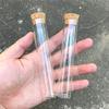 ZGHQHCDRH 50pcs 30ml Clear Glass Bottles with Cork Stopper - Food Grade Storage Vials, Perfect for Perfumes, Wishes, and Cosmetics view 2