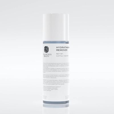 CELLMETICS BEAUTY Hydrating Gentle Eye Makeup Remover Oil-Free & Cleanser for Sensitive Eyes, Non-Greasy Makeup Remover, Waterproof Mascara Remover, 3.4 fl. oz