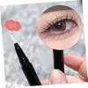 Alipis 50pcs Silicone Replacement Tips for Eyeliner Brush Soft Precision Heads for DIY Eye Makeup Versatile and Easy to Clean Eyeliner Tool for All Styles view 3