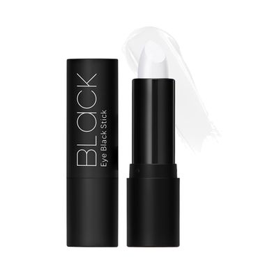 DLZZRS Eye Black Stick, Face Paint Stick for Sports, Baseball Softball Football & Lacrosse, Easy to Color, Long lasting Waterproof Eye Stick for Halloween Face Body Paint (#02 White)