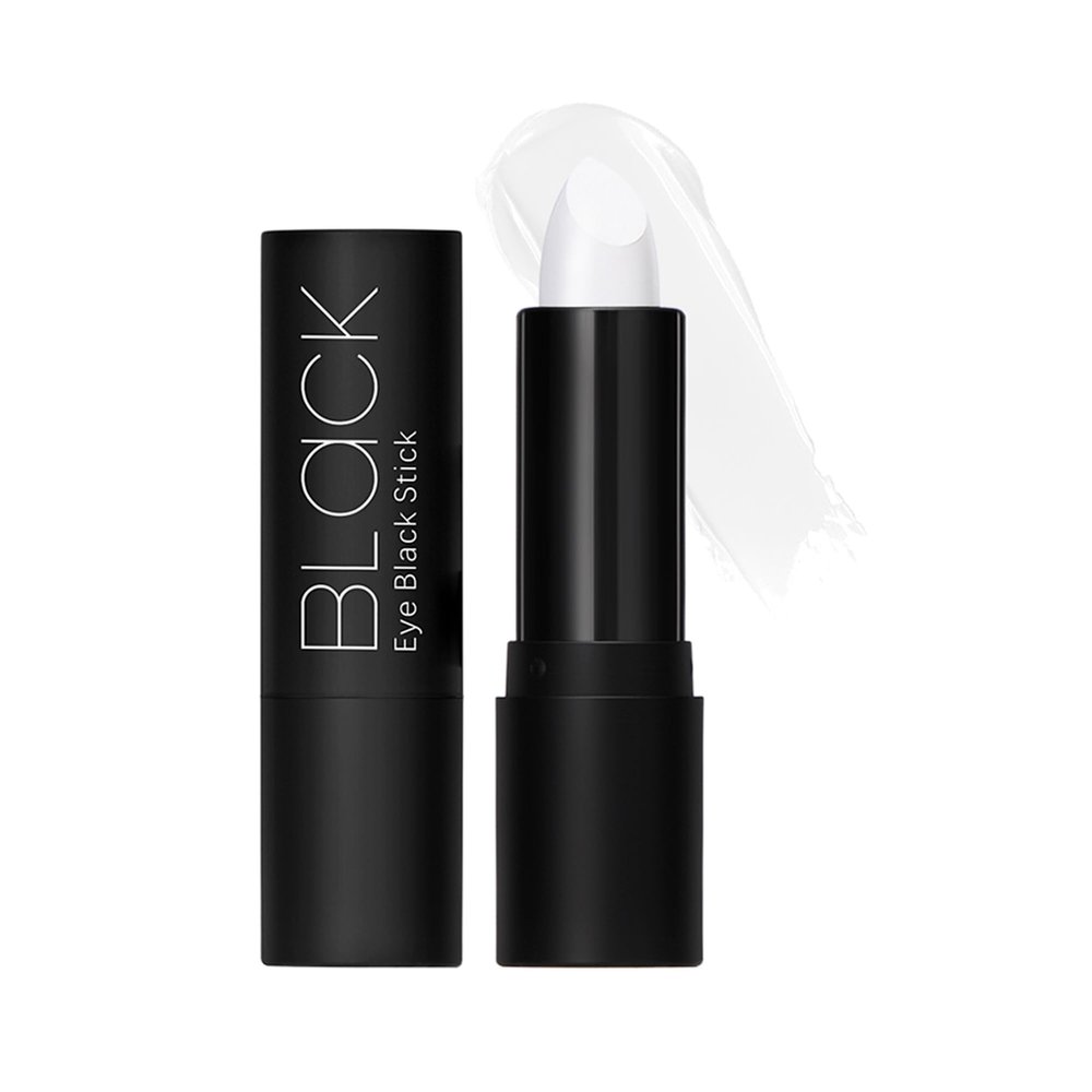 DLZZRS Eye Black Stick, Face Paint Stick for Sports, Baseball Softball Football & Lacrosse, Easy to Color, Long lasting Waterproof Eye Stick for Halloween Face Body Paint (#02 White)