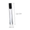 Luxshiny 6 Pack 10ml Glass Perfume Sprayer Bottles for Travel Use view 3