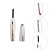 Alipis USB Rechargeable Electric Eyelash Curler Mini Portable Heated Makeup Tool with Multiple Temperature Protection Fast Heating Non-Slip Lightweight Design for Women and Asian Eyes view 3