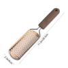 DECHOUS Multifunctional Stainless Steel Foot Exfoliator Rose Gold Dead Skin Callus Remover with Hanging Hole for Men and Women Portable Pedicure Tool for Smooth Feet Care view 2