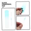 Alipis 2pcs Glass Nail Files for Natural Nails Wear-Resistant Manicure Tools with Smooth Polishing Surface Portable and Reusable for Women view 3