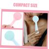 DEARMAMY 4pcs Silicone Face Wash Brush for Deep Pore Cleansing and Blackhead Removal Gentle Facial Scrubber for Travel Soft Exfoliator for Daily Skincare Routine view 3