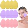 12 Pack Colorful Exfoliating Facial Sponges Face Cleansing Puff Facial Sponges Set Reusable Makeup Remover Exfoliating Pads for Washing Face Daily Cleansing view 1