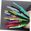 GANAZONO 30Pcs Plastic Eyebrow Tweezers Ergonomic Eyebrow Grooming Tools for Precise Hair Removal and Shaping Lightweight Makeup Tweezers for Salon and DIY Beauty Use view 2