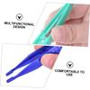 GANAZONO 30Pcs Plastic Eyebrow Tweezers Ergonomic Eyebrow Grooming Tools for Precise Hair Removal and Shaping Lightweight Makeup Tweezers for Salon and DIY Beauty Use view 4