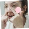 Alipis 4pcs Silicone Face Cleansing Brush Facial Scrubber Exfoliator for Deep Pore Cleaning Massage Portable Skincare Tool with Backup Options for Travel view 2