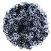 3200 Pcs Elastic Rubber Bands Small Hair Ties Hair Rubber Mini Hair Bands Hair Elastics Tiny Soft Holder Ponytails for Girls (Clear and Black) view 1