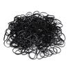 3200 Pcs Elastic Rubber Bands Small Hair Ties Hair Rubber Mini Hair Bands Hair Elastics Tiny Soft Holder Ponytails for Girls (Clear and Black) view 4