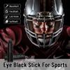 DLZZRS Eye Black Stick, Face Paint Stick for Sports, Baseball Softball Football & Lacrosse, Easy to Color, Long lasting Waterproof Eye Stick for Halloween Face Body Paint (#01 Black) view 2
