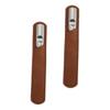 Luxshiny 2Sets Practical Double-Sided Stainless Steel Nail File Set with Case Manicure Pedicure Tools for Natural Fingernails and Toenails Nail Art Accessory for Smooth Polishing view 1