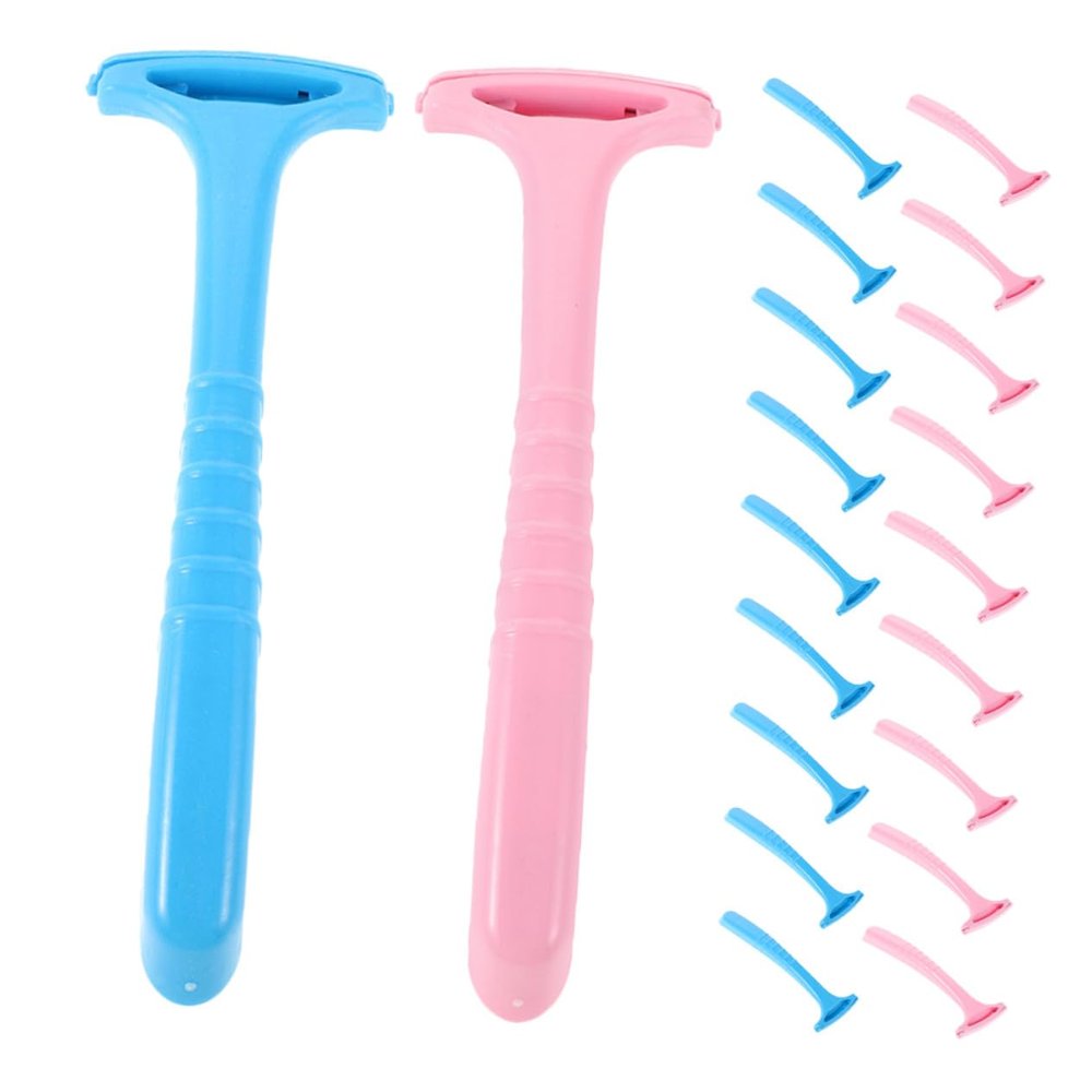 Unomor 20pcs Foot Scraper Professional Pedicure Tool for Dead Skin and Callus Removal Sharp Blades Heel Scraper for Cracked Heels Smooth Skin Restoration Portable Feet File for Home and