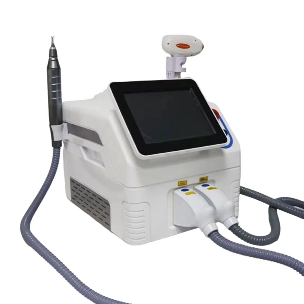 2-in-1 Professional Hair Removal Machine, Freckle and Anti-Wrinkle Device, Household Beauty Instrument