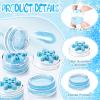 24 Pcs Winter Christmas Party Favors Glitter Snowflake Lip Balm Christmas Honey Scented Lip Gloss Wonderland Party Gifts for Winter Holiday Exchange Prizes Stockings Stuffers view 3