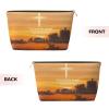 ASYG Jesus Cosmetic Bag Bible Makeup Bag Christian Cosmetic Travel Bag For Women Men view 2