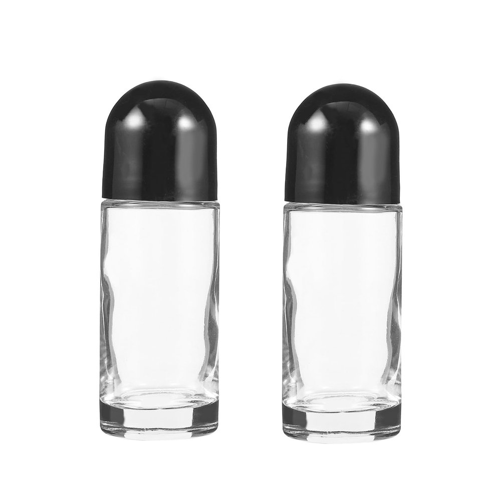 DECHOUS 6pcs Glass Roller Ball Bottles 30ml for Perfume and Essential Oils