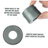 Luxshiny Safety Razor Stand for Men with Non-slip Base Aluminum Shaving Razor Holder Organizer for Bathroom Countertops view 3