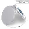 zxxpensy Snowflake Mandala in Silver Blue Gemstones Compact Mirror Handheld Round Foldable Portable Travel Makeup Mini Mirror for Women Girls Purse Pocket view 2
