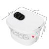 Bluethy Collapsible Foot Massager with Heat, Bubble, Red Light, Temperature Control, Foot Spa Tub for Soaking Feet, Feet Bath Massager for Relaxation & Stress Relief (White) view 2