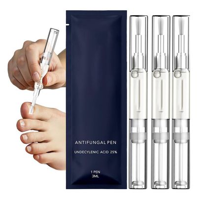 Extra Strength Nail Repair Pen, 3-Pack  Restores Discolored, Damaged & Thick Toenails with Tea Tree Oil & Honey, Natural Formula for Daily Nail Care