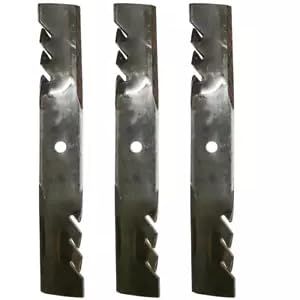 3pk Blades Works with 48" Zero Turn Walk Behind 5020843S Parts
