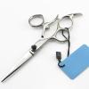 5.5" Professional Japan Swivel Thumb Rotary Handle Left Hand Hair Cutting Shears - Barber Hairdresser Tools view 3