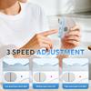 3-in-1 Automatic Electric Nail Clipper for Kids Baby, 3 Speeds Strong Power Electric Nail Trimmers with Polishing, Led Light, Clips Storage, Rechargeable Smart Toenail Clippers Nail Cutter view 2